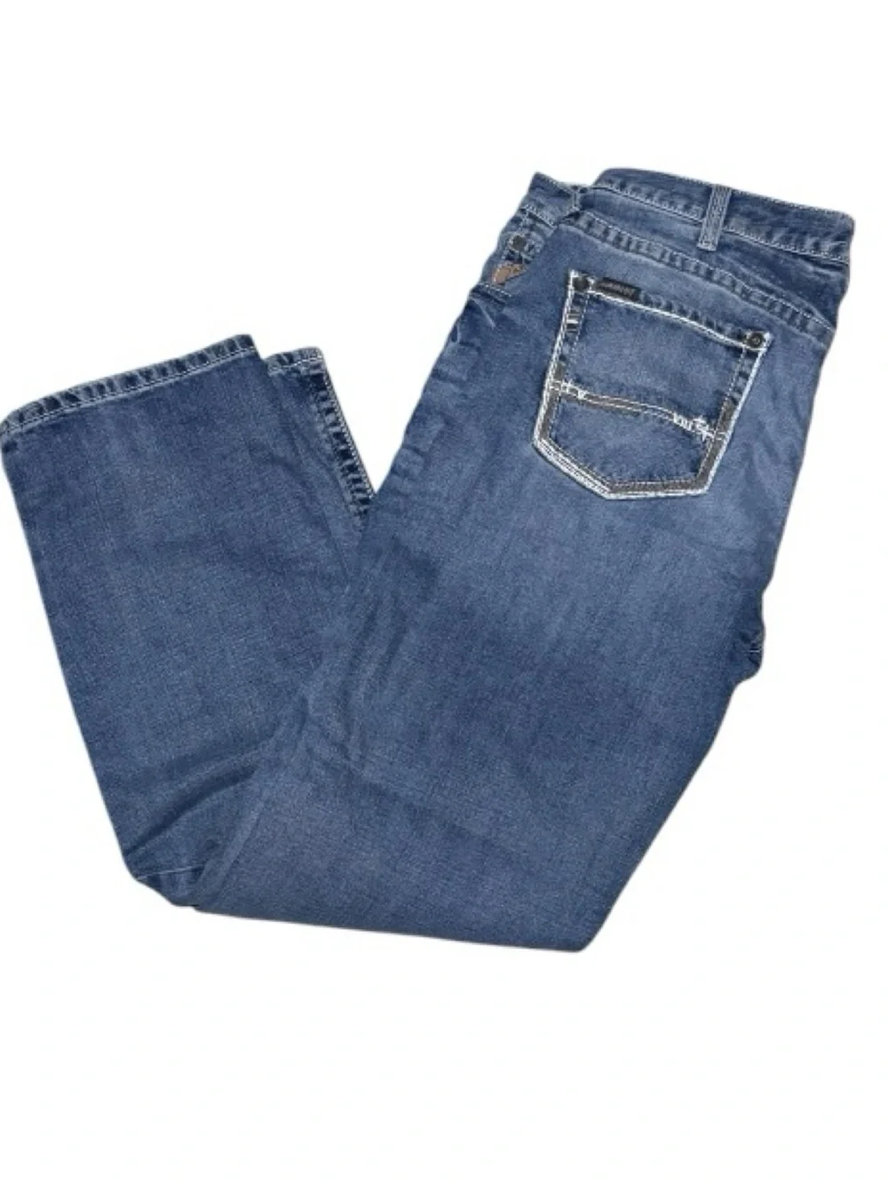 M2 Relaxed Stirling Stretch Boot Cut Jeans In Shasta